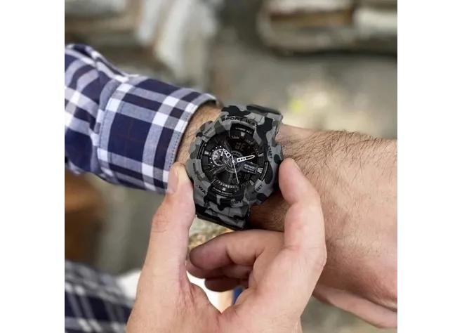 Часи наручні Skmei 1688CMGY Camo Gray Фото 3